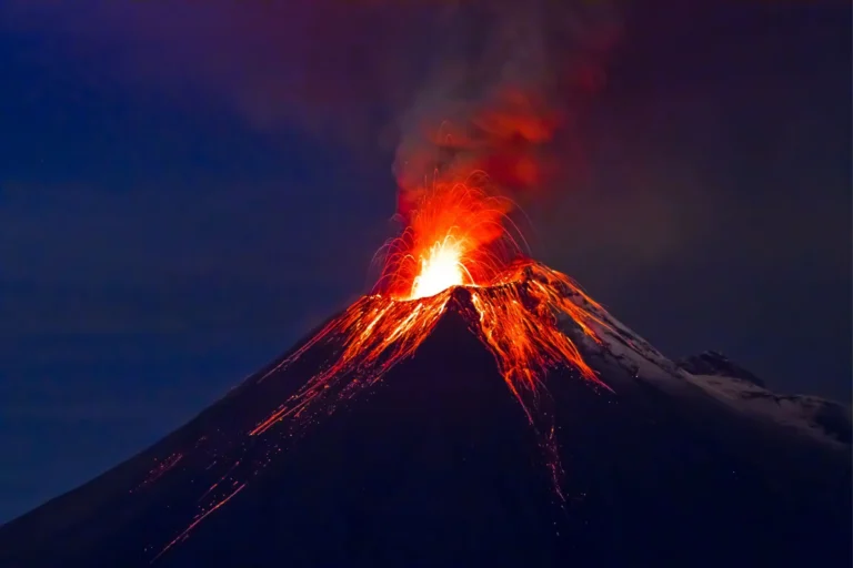 Volcanoes in Ecuador
