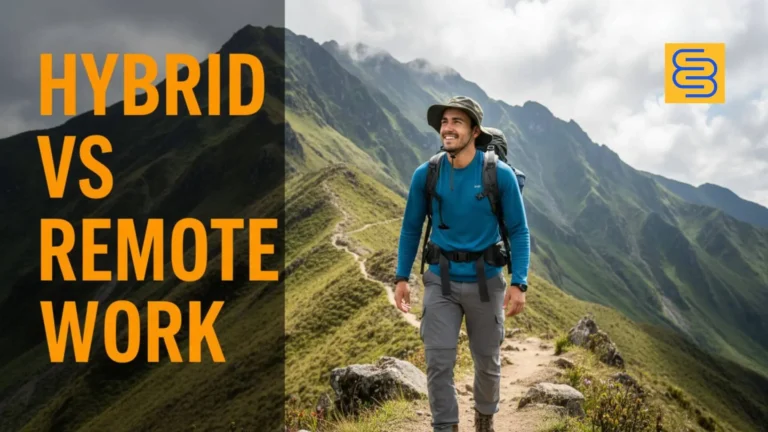 Hybrid vs remote work